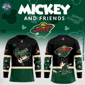 Minnesota Wild x Mickey and Friends Uniform 2025 Hockey Jersey