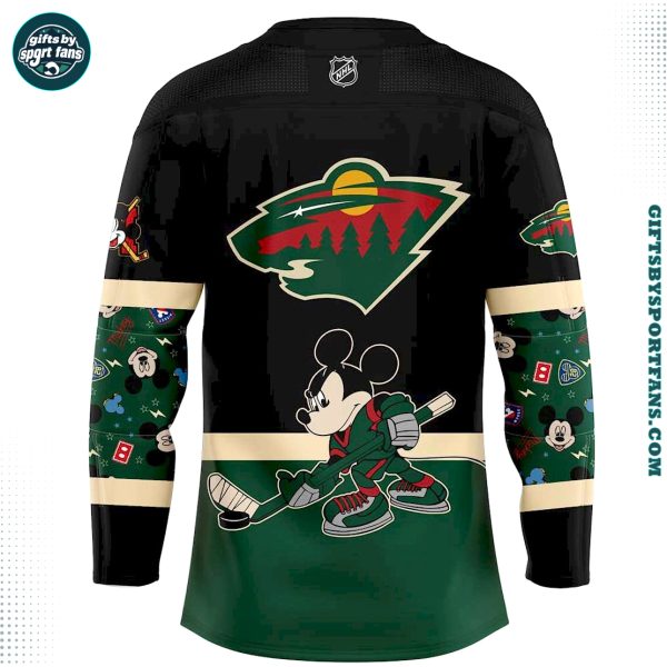 Minnesota Wild x Mickey and Friends Uniform 2025 Hockey Jersey