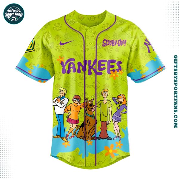 New York Yankees x Scooby Doo 2025 Baseball Jersey