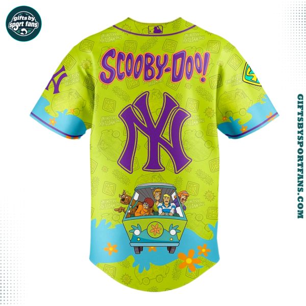 New York Yankees x Scooby Doo 2025 Baseball Jersey