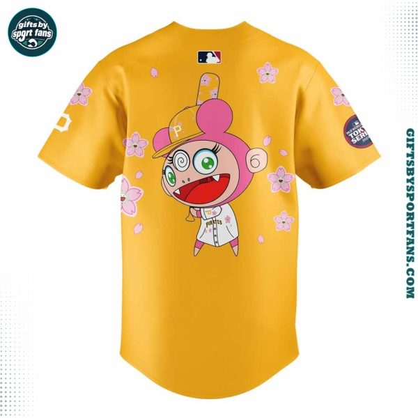 Pittsburgh Pirates Takashi Murakami World Tour 2025 Jersey