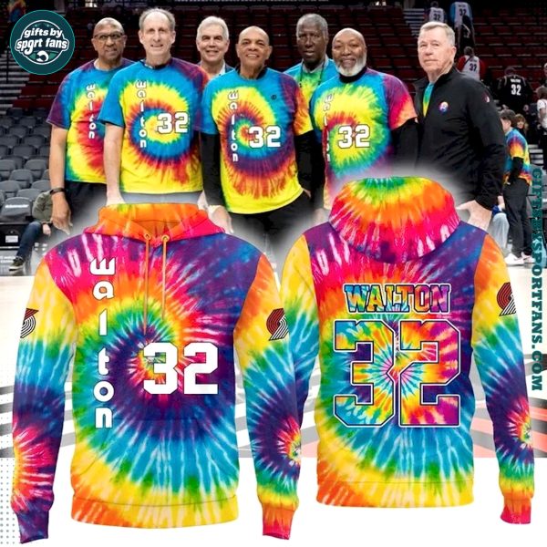 Portland Trail Blazers Bill Walton Tribute 2025 Hoodie