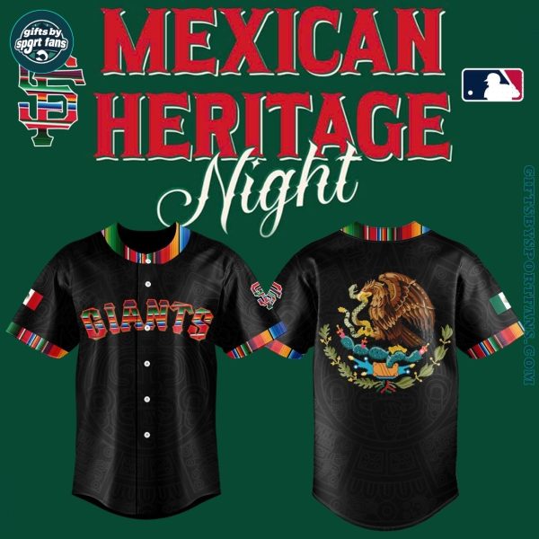 San Francisco Giants x Mexican Heritage Night 2025 Jersey