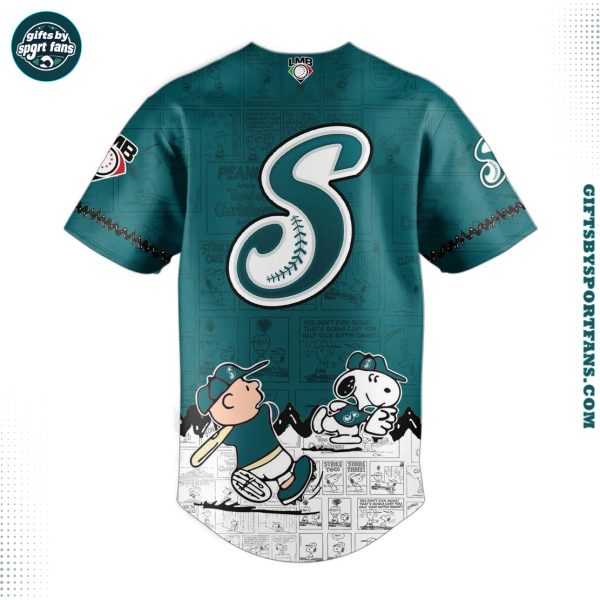 Saraperos de Saltillo x Snoopy 2025 For Fans Baseball Jersey