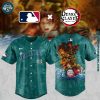 Los Angeles Dodgers x Demon Slayer New Collection 2025 Baseball Jersey