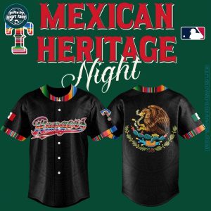 Texas Rangers x Mexican Heritage Night 2025 Baseball Jersey