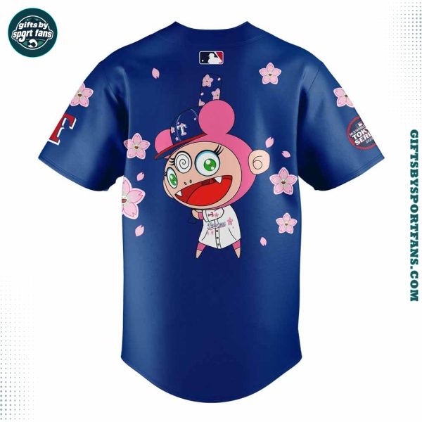 Texas Rangers x Takashi Murakami Tour Tokyo Series 2025 Jersey