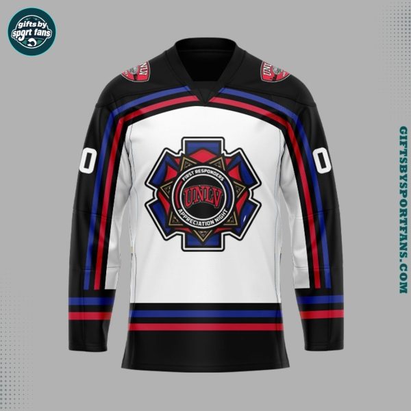 UNLV Hockey x First Responders Night 2025 Custom Hockey Jersey